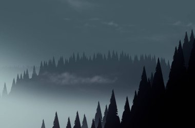 soyut sis dağları fotokopi alanı, doğal arkaplan