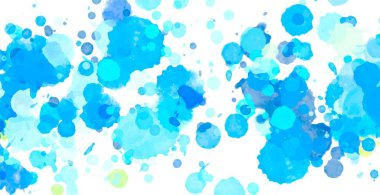 Soyut arka plan sanatı. Tuvalde lekeler olan üç boyutlu çizim. Çok renkli arkaplan. Çağdaş sanat. Sanatsal dijital palet.