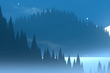 soyut sis dağları fotokopi alanı, doğal arkaplan