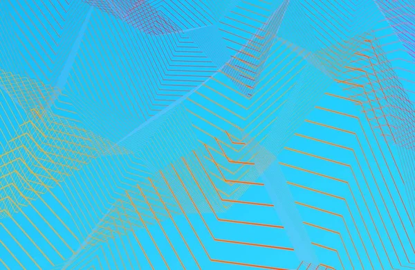 Abstrakter Farbhintergrund Mit Linien Kopierraum — Stockfoto