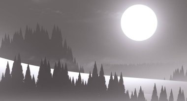 soyut sis dağları fotokopi alanı, doğal arkaplan