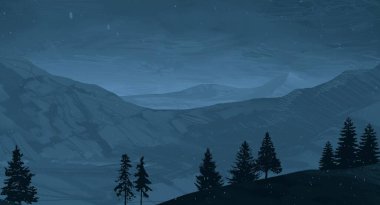 soyut sis dağları fotokopi alanı, doğal arkaplan