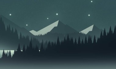 soyut sis dağları fotokopi alanı, doğal arkaplan