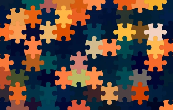 Fondos Modernos Rompecabezas Digitales Abstractos Jigsaw — Foto de Stock