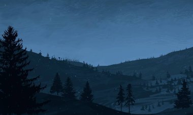 soyut sis dağları fotokopi alanı, doğal arkaplan