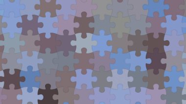 Modern dijital soyut yapboz arkaplanı.