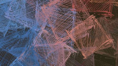 Soyut arka plan sanatı. 2D çizim. Etkileyici yağlı boya resim. Tuvalde fırça darbeleri. Modern sanat. Çok renkli arkaplan. Çağdaş sanat. İfade. Sanatsal dijital palet.