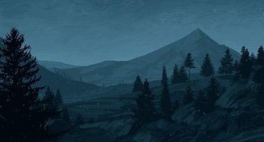 soyut sis dağları fotokopi alanı, doğal arkaplan