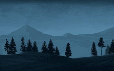 soyut sis dağları fotokopi alanı, doğal arkaplan