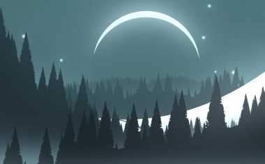 soyut sis dağları fotokopi alanı, doğal arkaplan