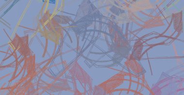 Soyut arka plan sanatı. 2D çizim. Etkileyici yağlı boya resim. Tuvalde fırça darbeleri. Modern sanat. Çok renkli arkaplan. Çağdaş sanat. İfade. Sanatsal dijital palet.