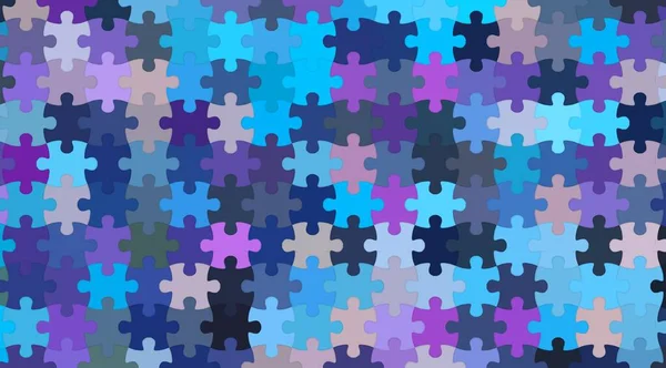 Modern Digital Abstract Jigsaw Puzzle Background — Stock Photo, Image