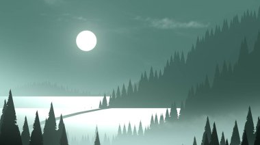 soyut sis dağları fotokopi alanı, doğal arkaplan