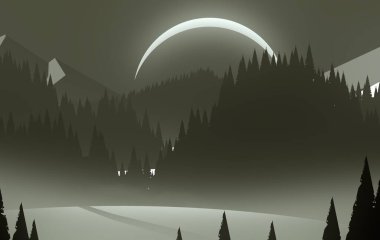 soyut sis dağları fotokopi alanı, doğal arkaplan