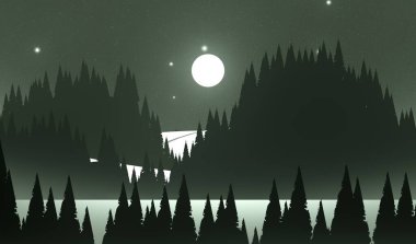 soyut sis dağları fotokopi alanı, doğal arkaplan