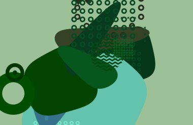 Soyut arka plan sanatı. 2D çizim. Modern sanat. Çok renkli arkaplan. Çağdaş sanat. İfade. Sanatsal dijital palet.