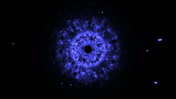 Ondes de choc Explosion avec des particules 