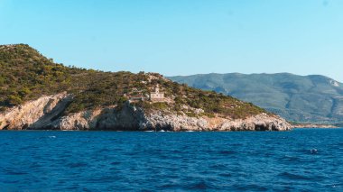 Deniz kıyısının güzel manzarası 