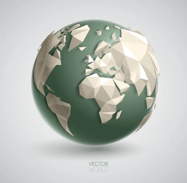 Ilustración mundial — Vector de stock