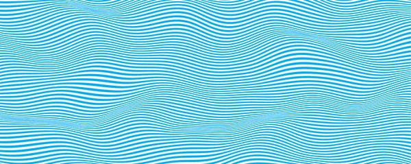 Abstrakter Wellenvektorhintergrund. stilisiertes fließendes Wasser. Grafik — Stockvektor
