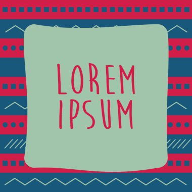 Memphis arkaplan şablonu metin retro renk şeması ile