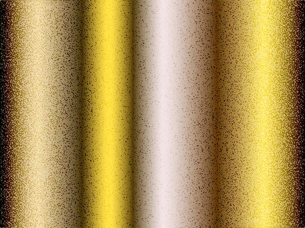 Goud grunge achtergrond, met fijne deeltjes. Vectorillustratie. — Stockvector