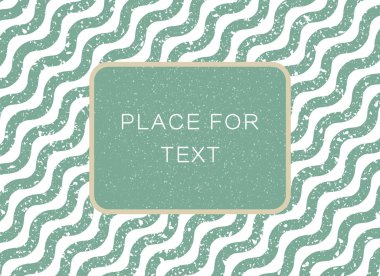 Soyut dalga çizgili çizgiler. Kabartmalı dalga grunge eski etkisi. Vektör çizim şablonu, arkaplan.