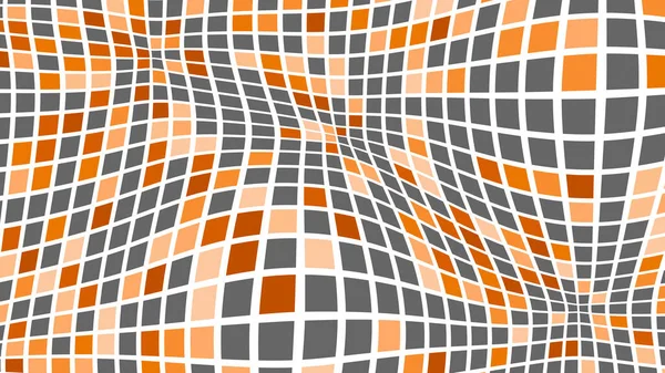Squares brown wave embossed the background with white border. Vector illustration.