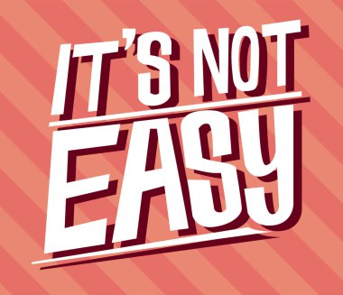 vektör olarak kolay değil