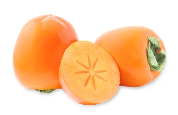 Persimmon fruit. Isolated — Stock Photo, Image