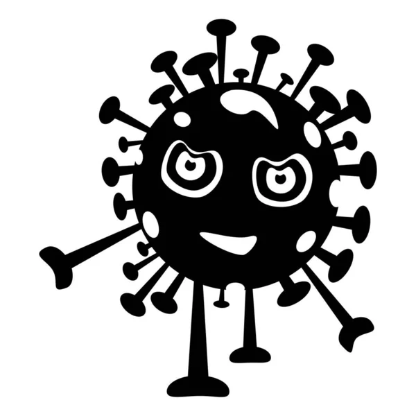 Coronavirus Threatens Infect Spread — Stock Vector