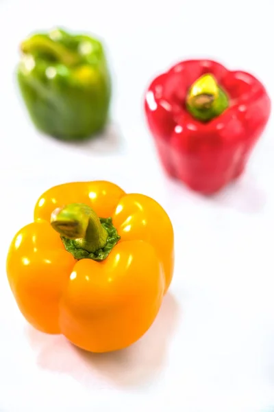 Sweet pepper isolated on white background. — Stock Photo, Image