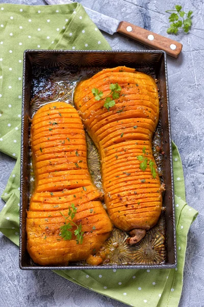 Roasted butternut squash — Stock Photo, Image