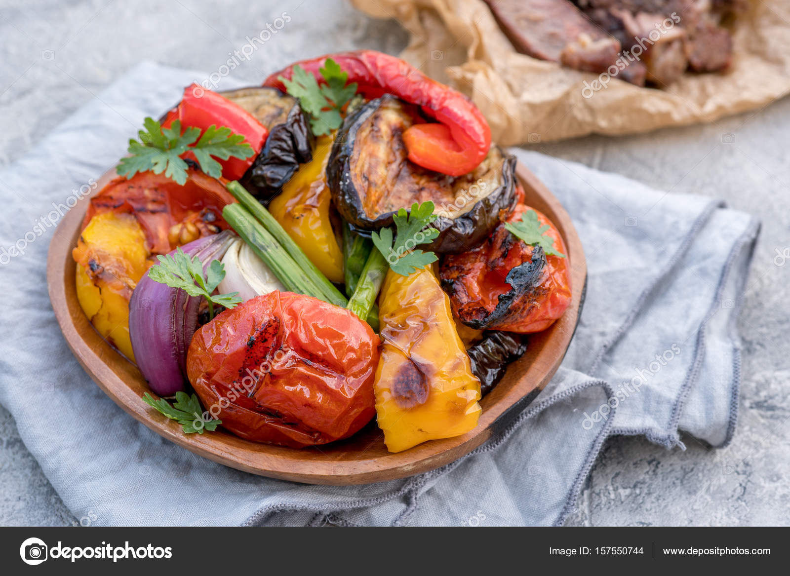 Izgara Sebze Salatası Izgara Sebze Salatası