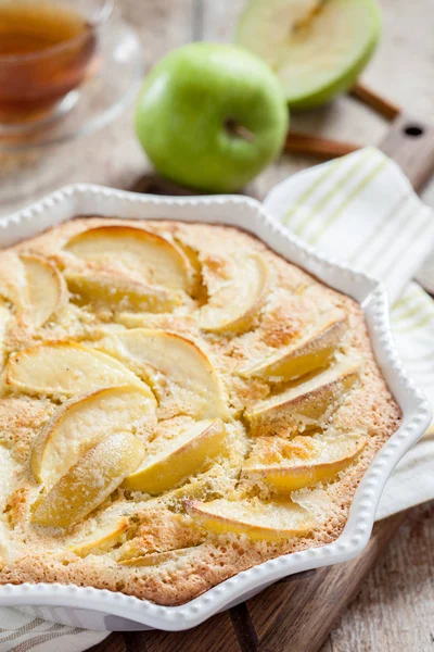 Altmodischer Apfelkuchen — Stockfoto