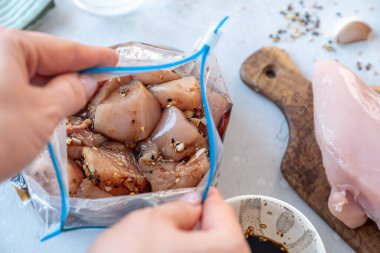 Tavuk güveç Pot dondurucu yemekleri yavaş pişirme için