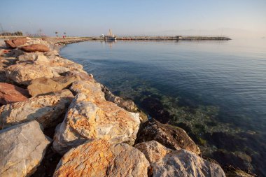 İzmir Türkiye 'den deniz fotoğrafları