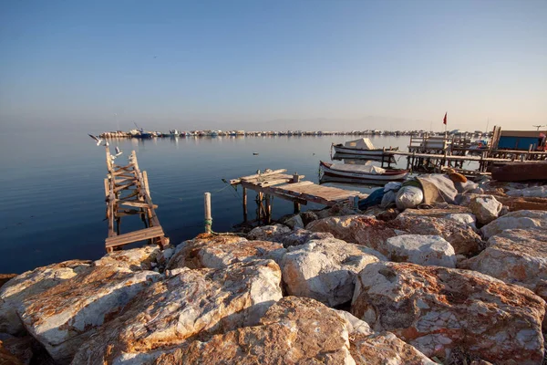İzmir Türkiye 'den deniz fotoğrafları