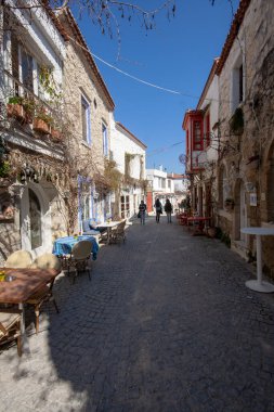 Türkiye 'de Antik Alacati Caddesi