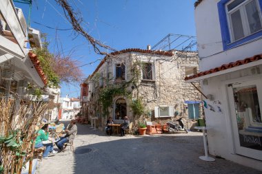 Türkiye 'de Antik Alacati Caddesi
