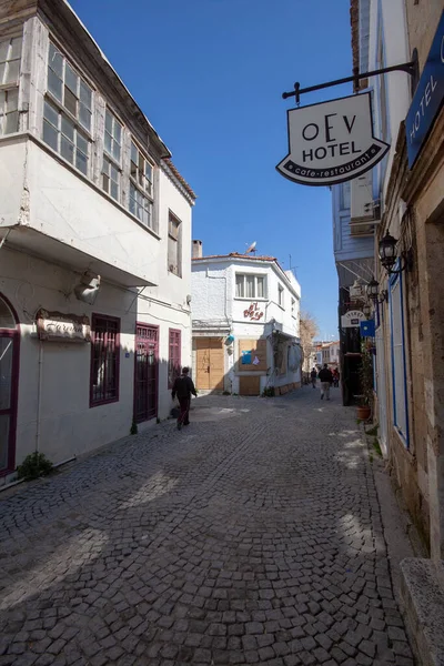 Türkiye 'de Antik Alacati Caddesi