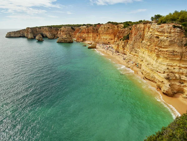 Algarve Portugal. Prachtige kust. — Stockfoto