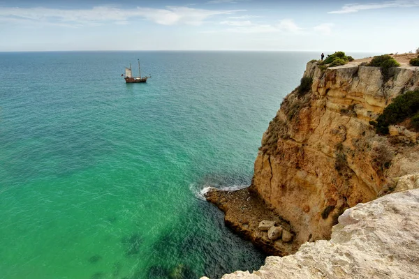 Algarve Portugal. Hermosa costa . — Foto de Stock