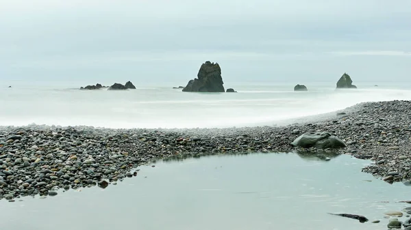 ニュージーランドの海を波します。 — ストック写真