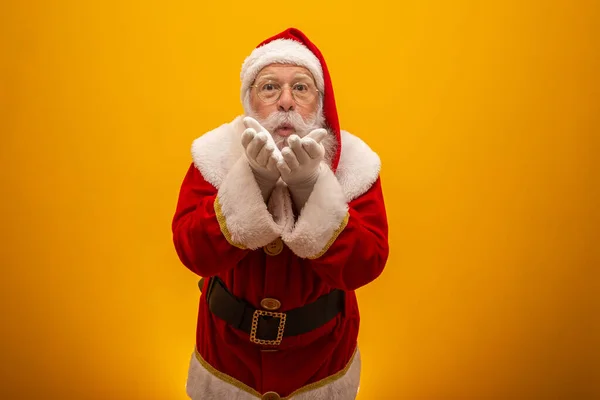 Holly Alegre Natal Ocasião Festiva Noel Tradições Natalinas Santa Headwear — Fotografia de Stock