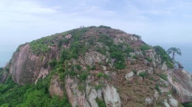 Rio de Janeiro, Brezilya 'nın deniz manzarası.