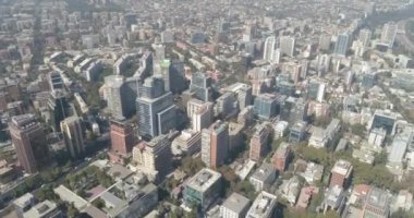 Gündüz şehrin hava görüntüsü