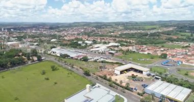 Brezilya 'nın Rio de Janeiro kentinin hava görüntüsü.