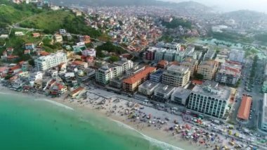 Rio de Janeiro, Brezilya 'nın hava manzarası.