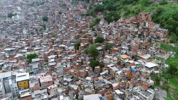 Aerial View Rio Janeiro Brazil — Stock Video